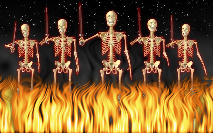 Free Skeleton Animations.
