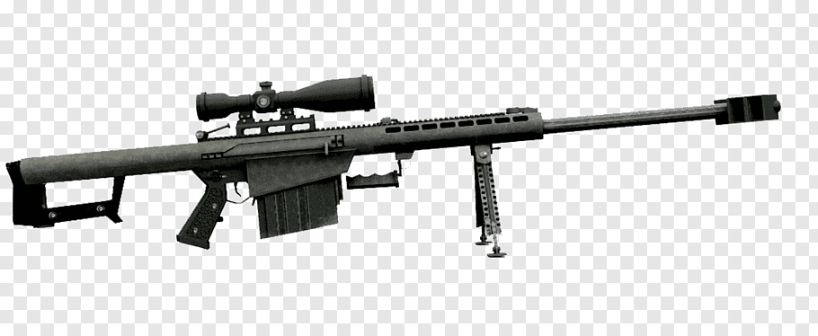 Gray and black sniper rifle, Barrett M82 Assault rifle .50.