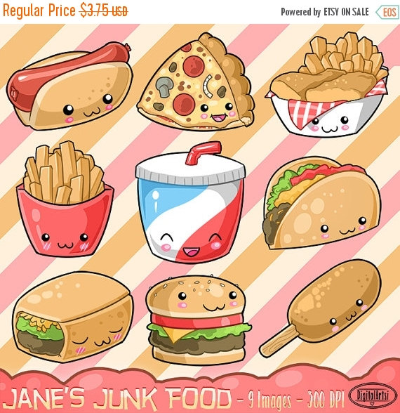 2733 Fast Food free clipart.