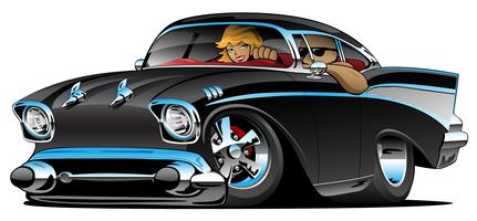 Fifties Free Vector Art.