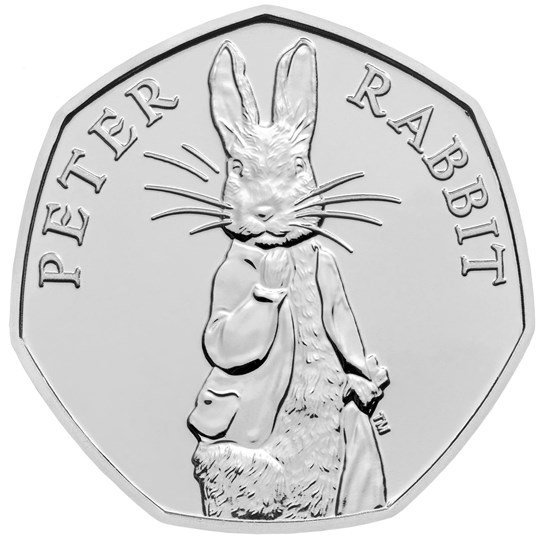 Britain\'s \'rarest\' Peter Rabbit 50p coin goes into.