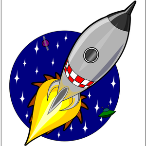 448 animated rocket clipart.