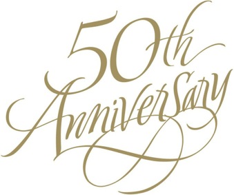 94+ 50th Anniversary Clipart.