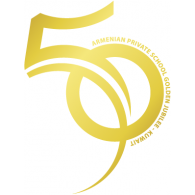 Armenian Private School of Kuwait 50th Anniversary Logo PNG images.