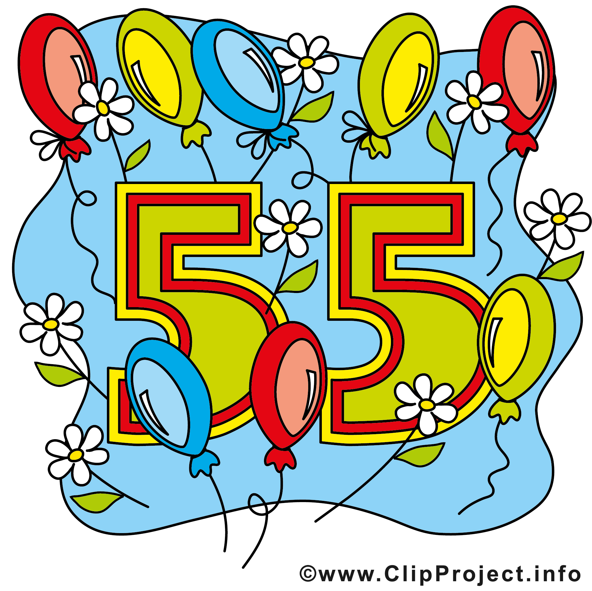 55 Jahre Cliparts free.