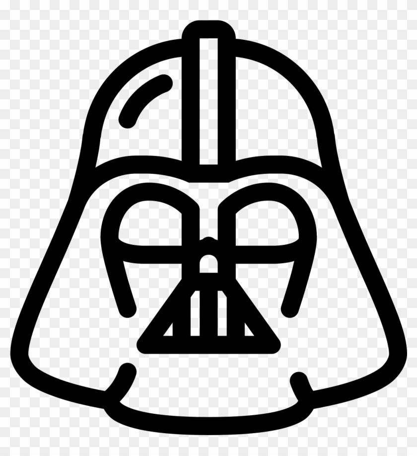 Darth vader face clipart clipart images gallery for free.