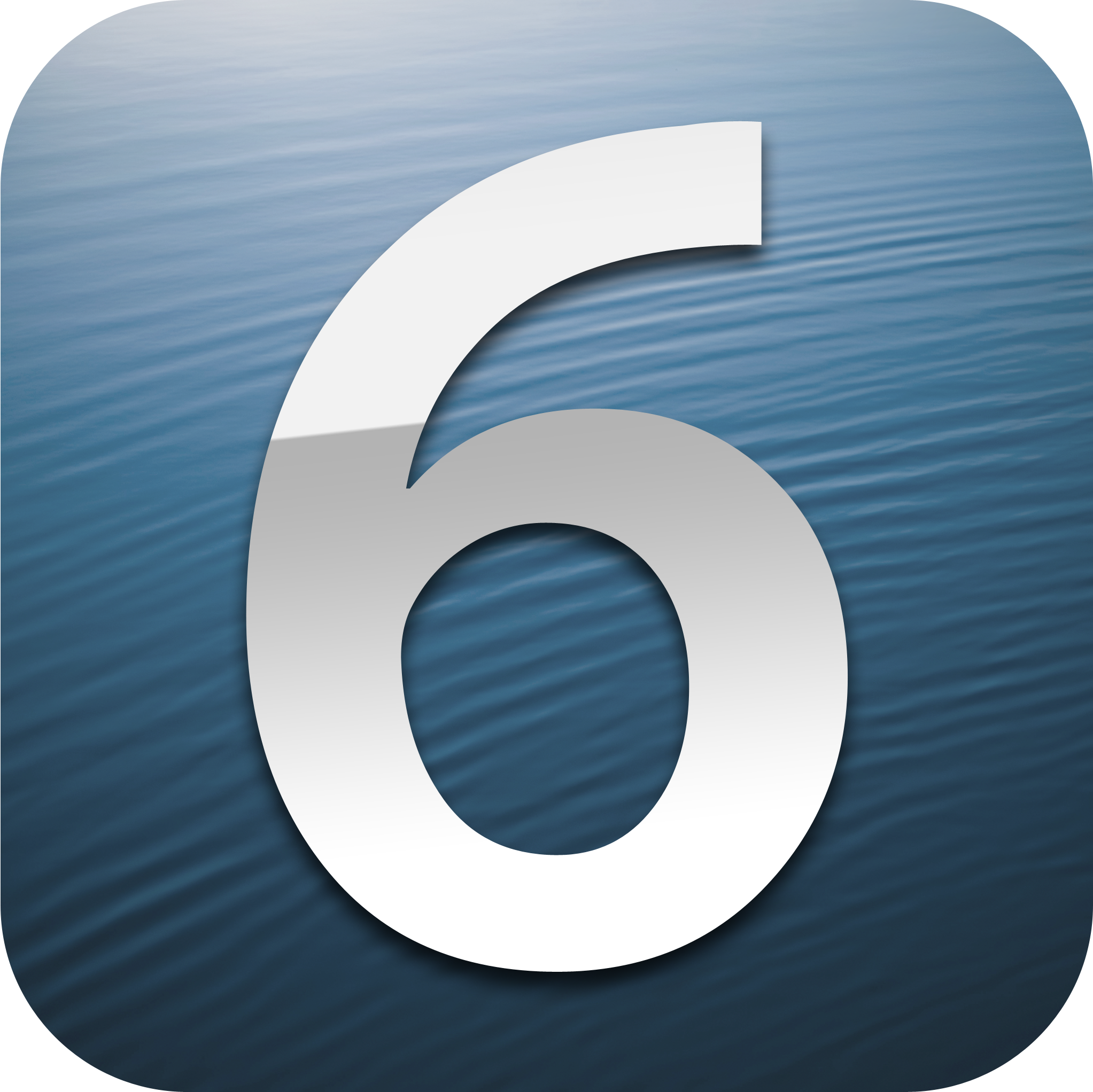 Изображение 6. IOS 6. IOS 6 логотип. Аватарка 6г. 6.