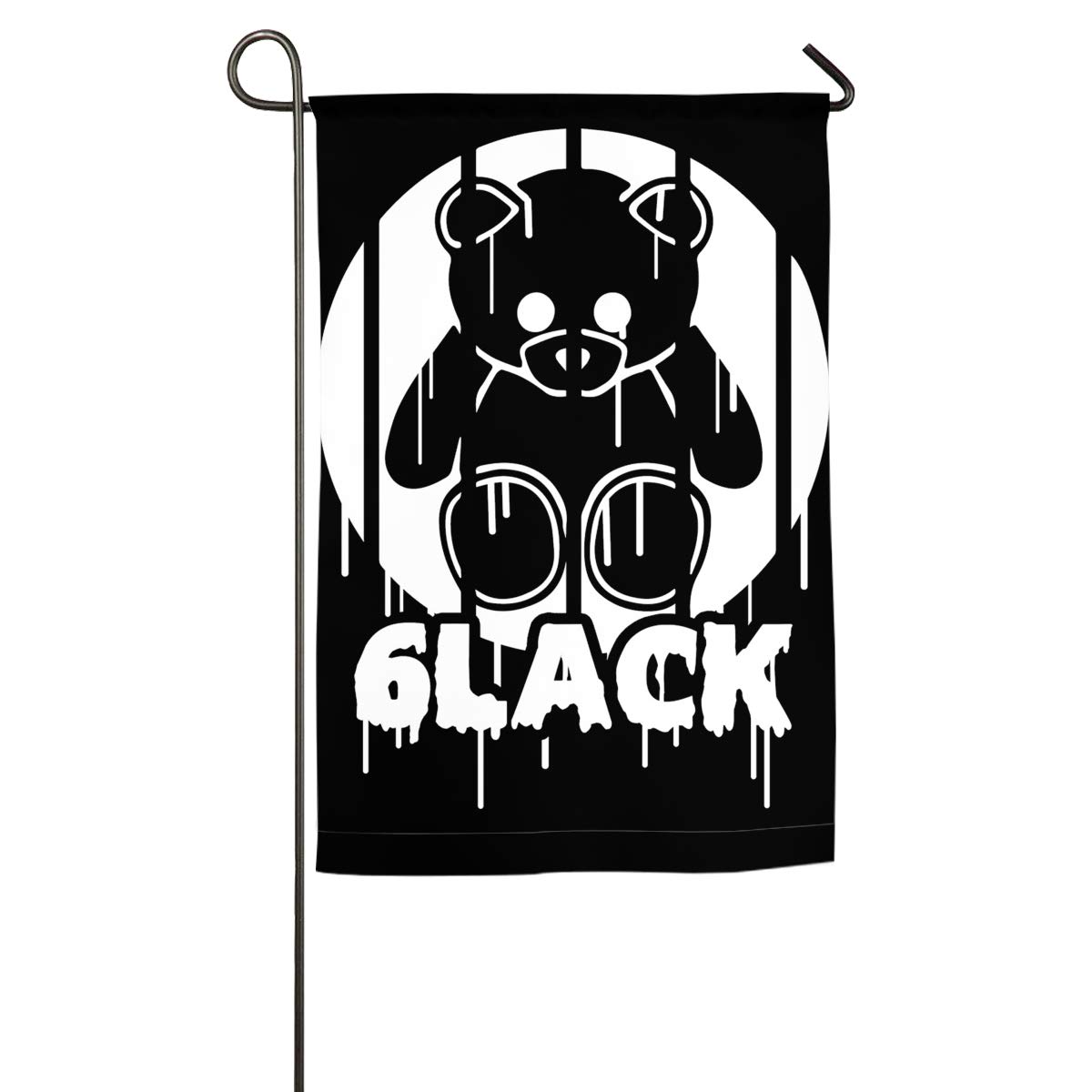 Amazon.com: Edgar John 6LACK Bear DRIP Home Flag Garden Flag.