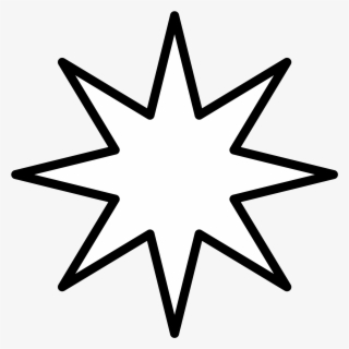Free Star Outline Clip Art with No Background.