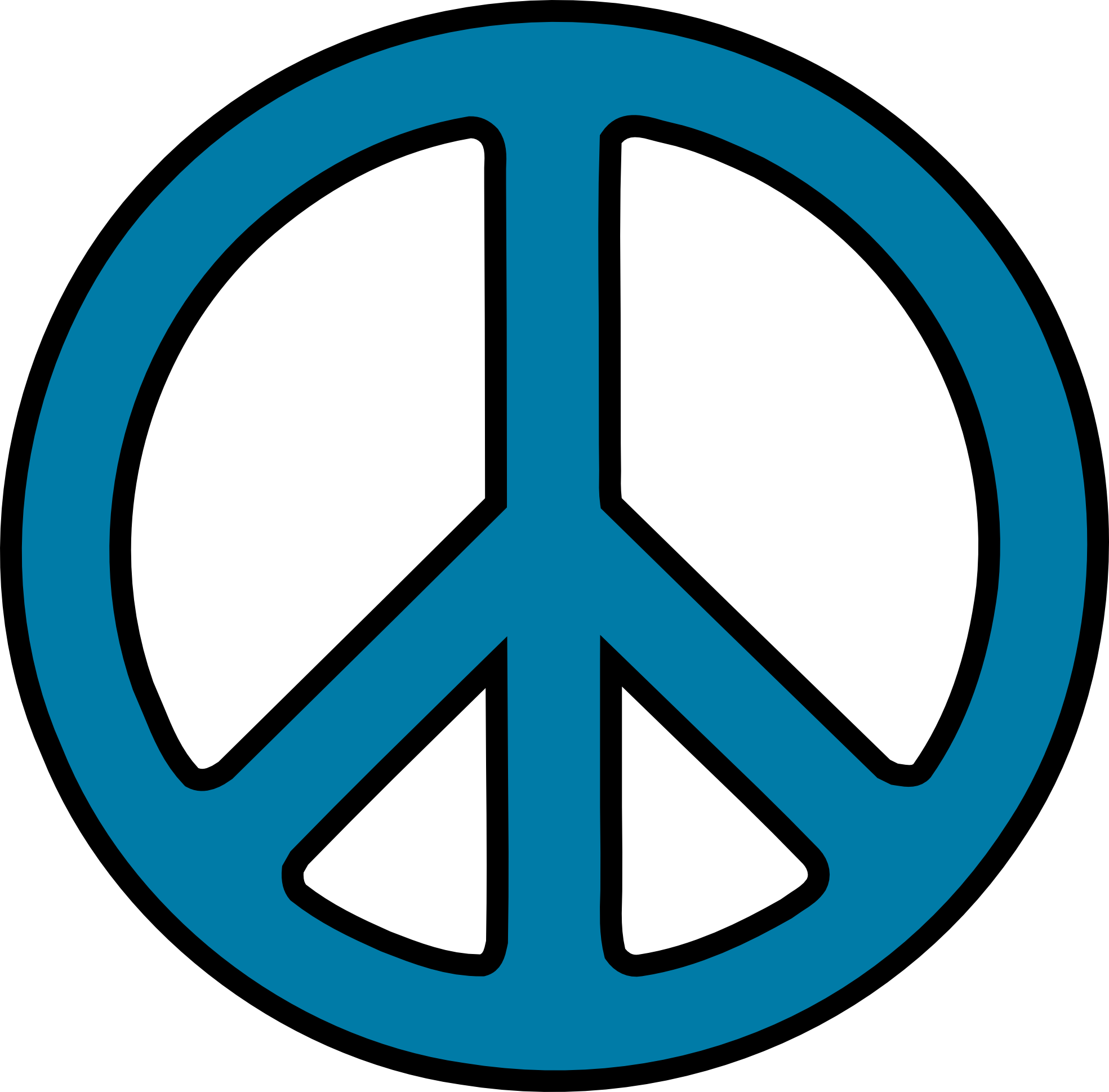 Peace Symbol Clipart.