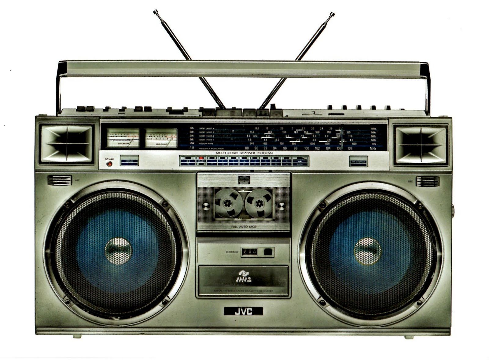 70s boom box clipart Transparent pictures on F.