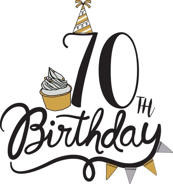 70th birthday cake clip art 20 free Cliparts | Download images on ...