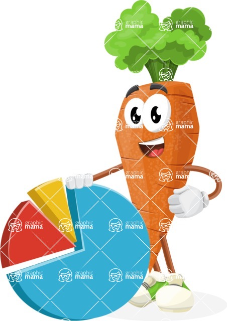 Healthy Vegetable Cartoon Vector Character AKA Mr.