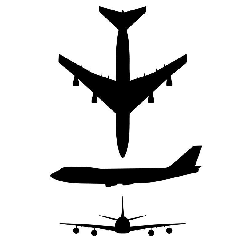 CLIPART BOEING 747.