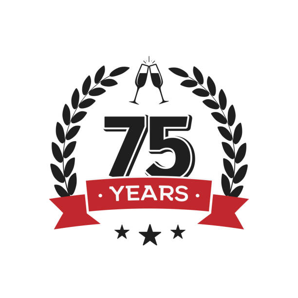 Happy 75th Birthday SVG