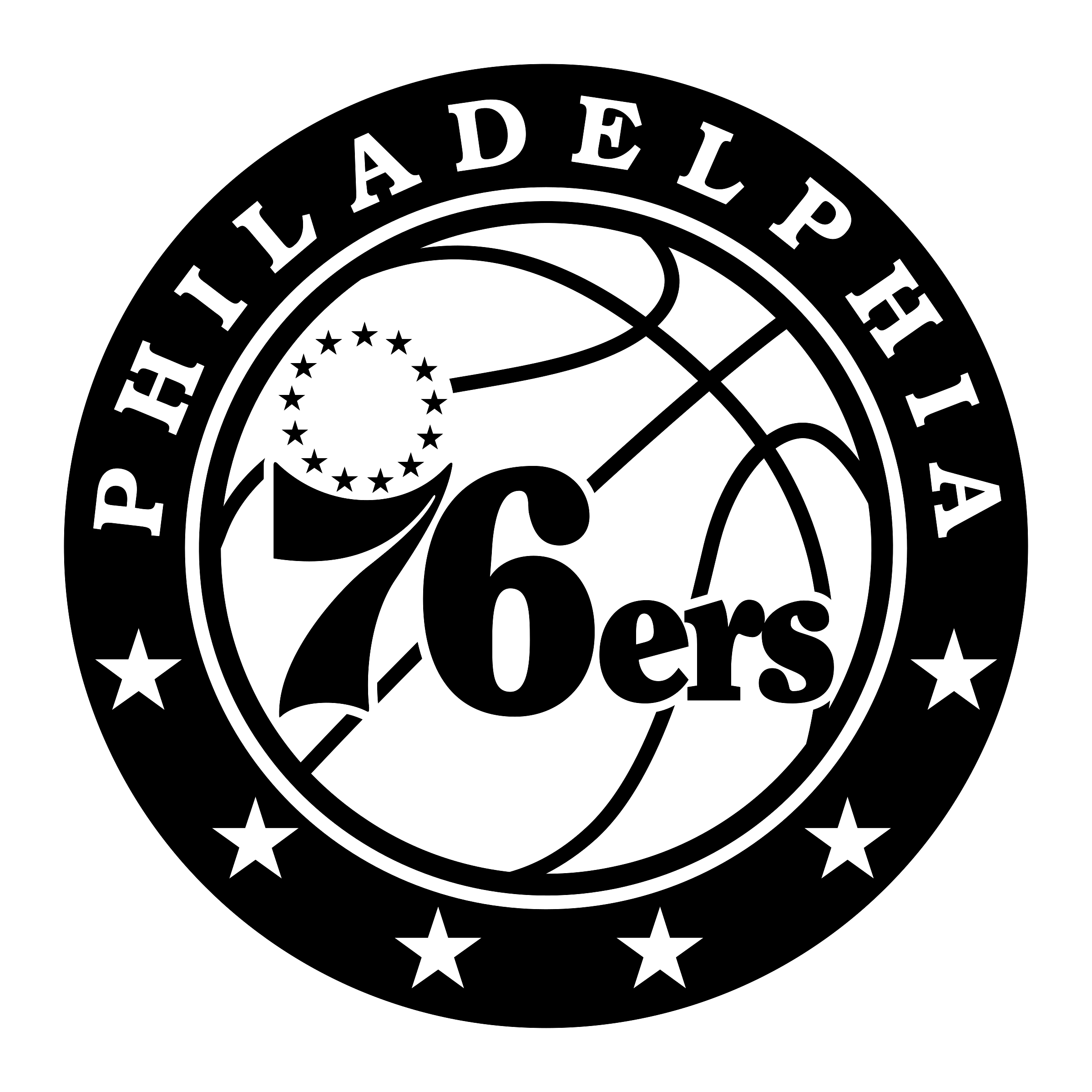 Philadelphia 76ers Logo PNG Transparent & SVG Vector.