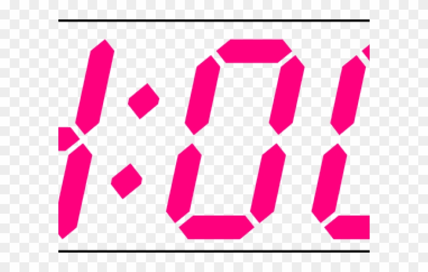 Time Clipart Digital Clock.