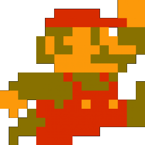 8 Bit Mario Icon #151876.
