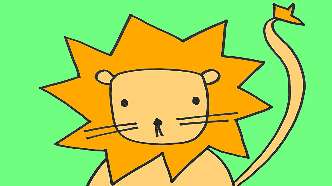 Watch Illustration for Kids: How to Draw a Lion Step.