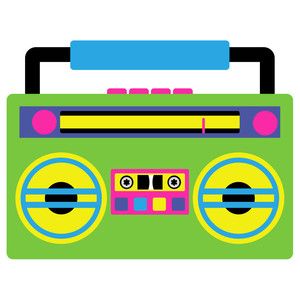 80s boombox clipart 10 free Cliparts | Download images on Clipground 2023