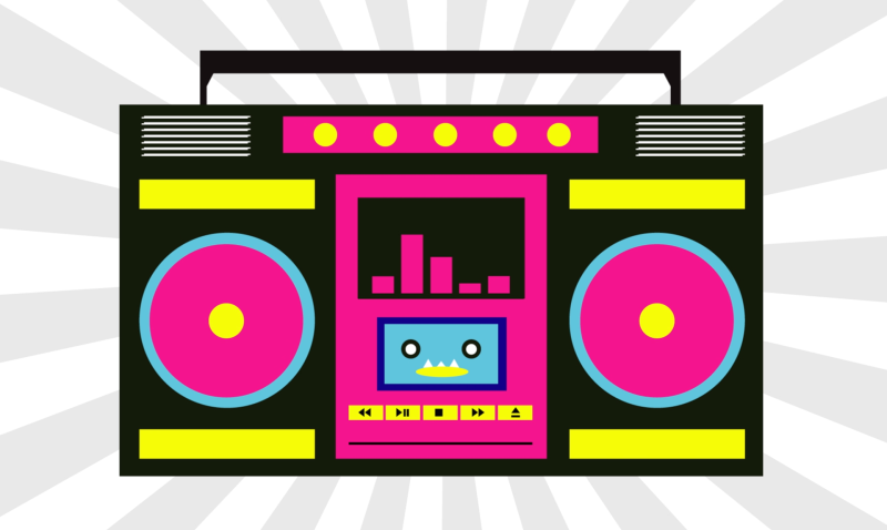 80 s boombox clipart 10 free Cliparts | Download images on Clipground 2021