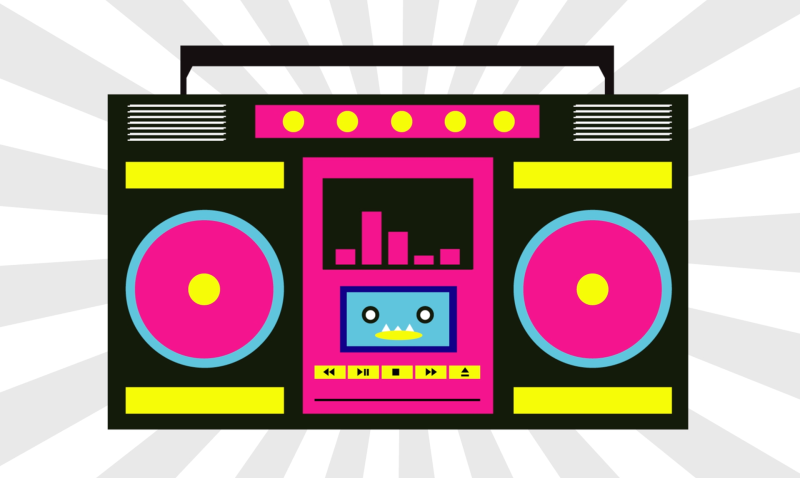 80s Boombox Clipart - 80 S Boombox Clipart 10 Free Cliparts | Koriskado