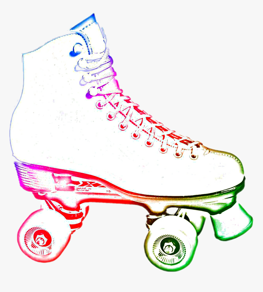 Transparent Roller Skating Clipart.