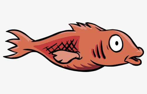 Free Red Fish Clip Art with No Background.