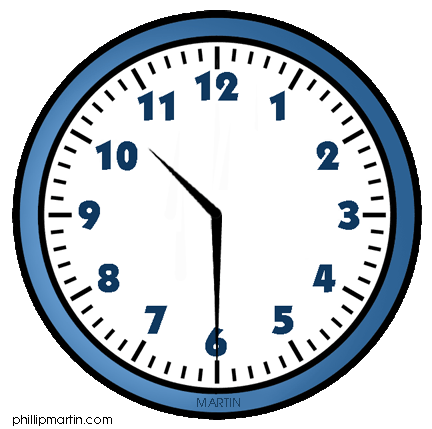 Digital Clock Clipart 9 45.