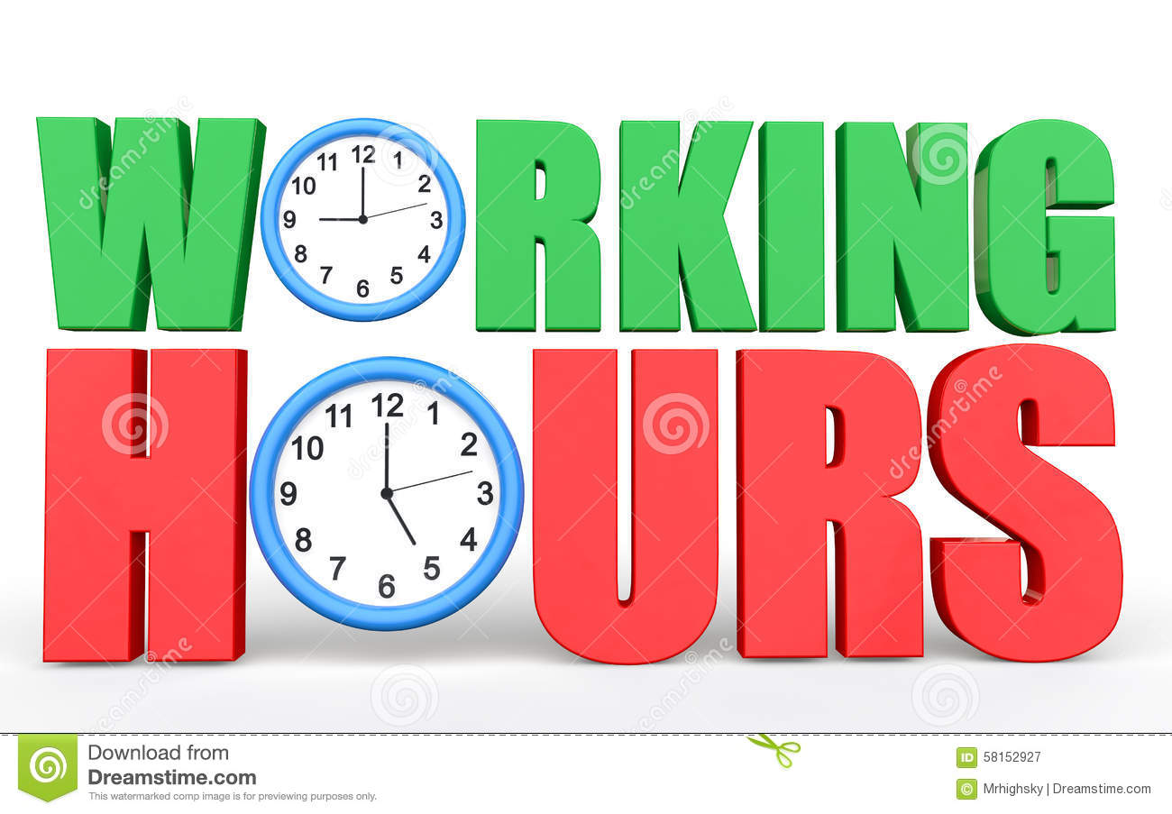 Business Hours Clipart.