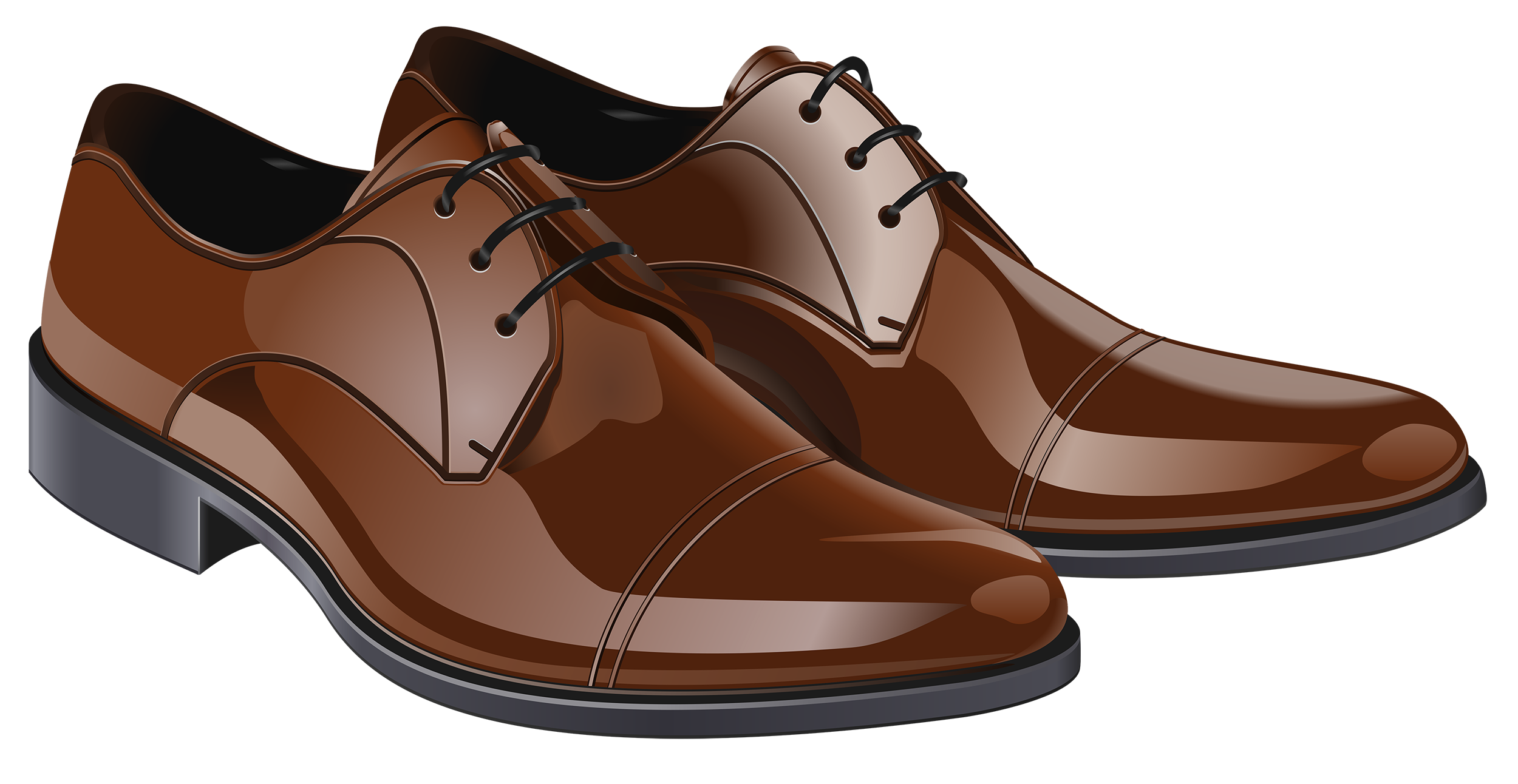 Men Shoes Clipart.