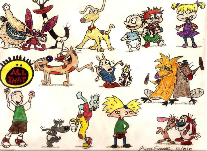 Nickelodeon Cartoon Shows 90s.