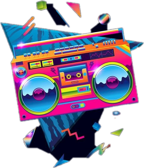 90s boombox clipart 10 free Cliparts | Download images on Clipground 2024