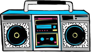 90s boombox clipart 10 free Cliparts | Download images on Clipground 2020