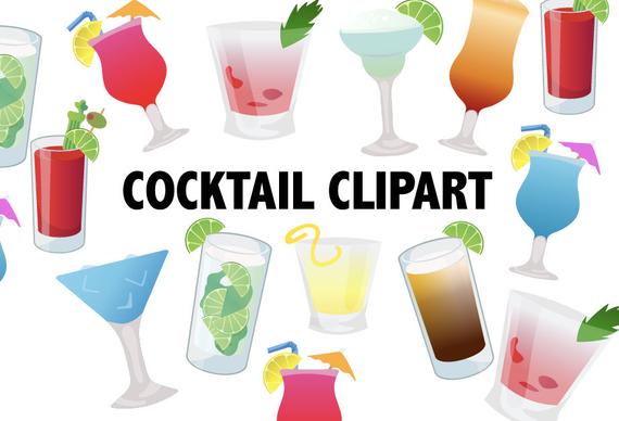 COCKTAIL CLIPART.