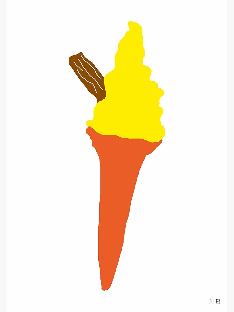 99 flake ice cream cone.