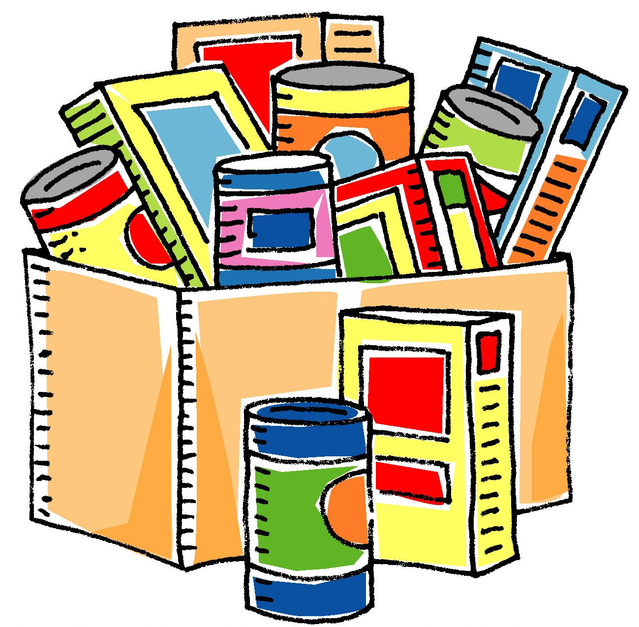 Church Food Pantry Clip Art.