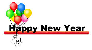 New Year Clip Art Banners.