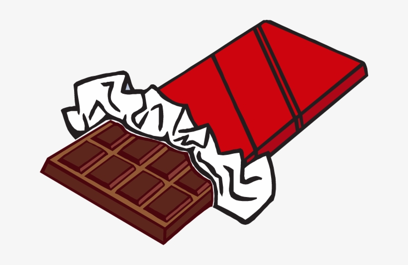 A BAR OF CHOCOLATE CLIPART - 120px Image #7