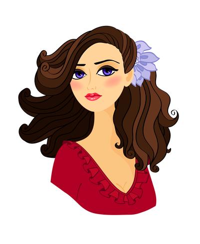 a beautiful girl clipart 10 free Cliparts | Download images on ...