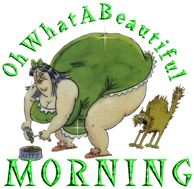 Oh What A Beautiful Morning Animated Clipart.