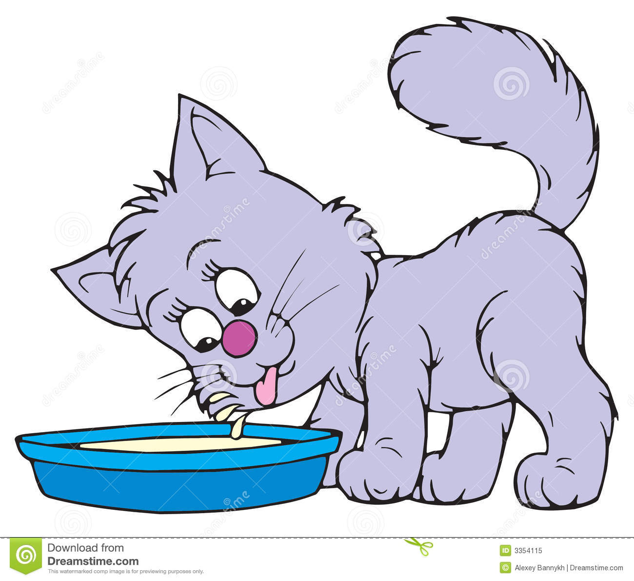 a cat drinking milk clipart 10 free Cliparts | Download images on