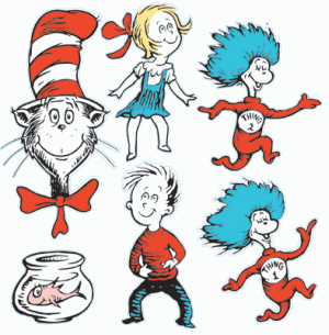 Free Cat In The Hat Clip Art.