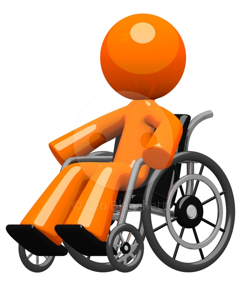Person with disability clipart.