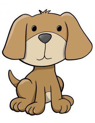 Pictures Of Cute Cartoon Puppies.