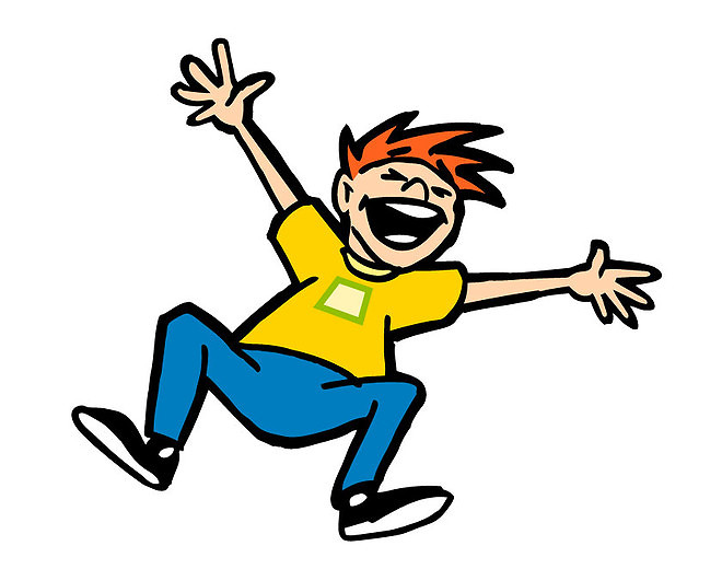 A Excited Person Clipart 6 
