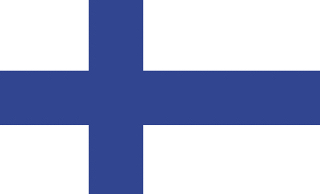 Finnish flag clipart.