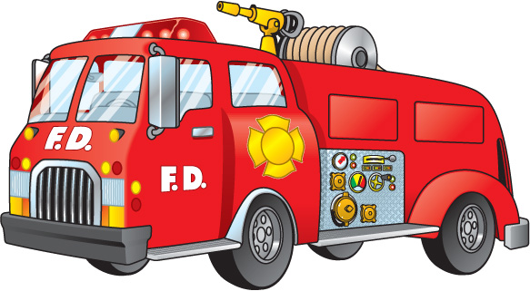 Free Fire Truck Clip Art Pictures.