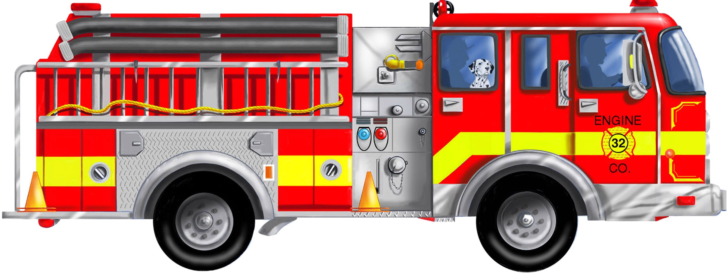 Free Fire Truck Clip Art Pictures.