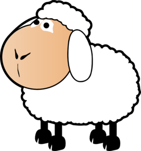 flock of sheep clipart.